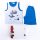 Mickey Mouse boy cotton pajamas - sleeveless pajamas - summer set - medium blue - 128