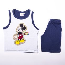   Mickey Mouse boy cotton summer set - t-shirt-shorts set - dark blue - 122