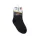 Non-slip kids ankle socks - Mickey Mouse - plush - anthracite - 23-26