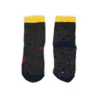 Non-slip kids ankle socks - Mickey Mouse - plush - anthracite - 27-30