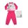 Long thin cotton baby pajamas - Minnie Mouse polka dot - Jersey - pink - 92