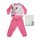 Long thin cotton baby pajamas - Minnie Mouse polka dot - Jersey - pink - 92