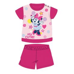   Summer short-sleeved cotton baby pajamas - Disney Minnie Mouse - starry - pink - 80