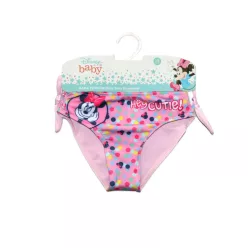   Baby swimsuit bottom for girls - Minnie Mouse - Hey cutie print