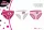 3-piece little girl cotton panties - Disney Minnie Mouse - 122-128