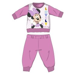   Disney Minnie Mouse baby polar pajamas - winter thick pajamas - pink - 86