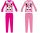 Disney Minnie egér pamut jersey gyerek pizsama - pink - 122