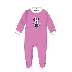   Disney Minnie Mouse baby velour onesie - purple - for 1-3 month old baby