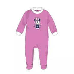   Disney Minnie Mouse baby velour onesie - purple - for 3-6 month old baby