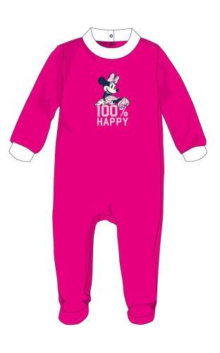 Disney Minnie Mouse baby velour onesie - pink - for 1-3 month old baby