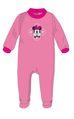 Disney Minnie Mouse baby velour onesie - rose - for 3-6 month old baby