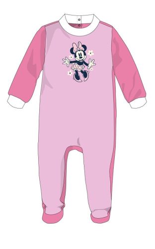 Disney Minnie Mouse baby velour onesie - vro - for 1-3 month old baby