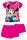 Disney Minnie Mouse cotton summer set - t-shirt-shorts set - pink - 122