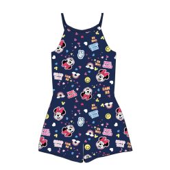 Disney Minnie Mouse summer cotton jumpsuit - dark blue - 116