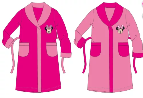 Disney Minnie Mouse kids coral robe - pink - 110