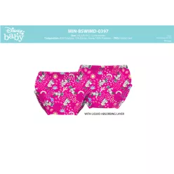   Disney Minnie Mouse baby swim diaper for girls - pink - 80-86
