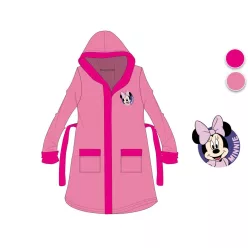Disney Minnie Mouse hooded cotton robe for kids