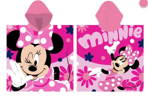 Disney Minnie Mouse 100% cotton poncho - 55x110 cm