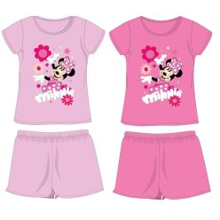   Disney Minnie egér pamut nyári együttes - póló-rövidnadrág szett 