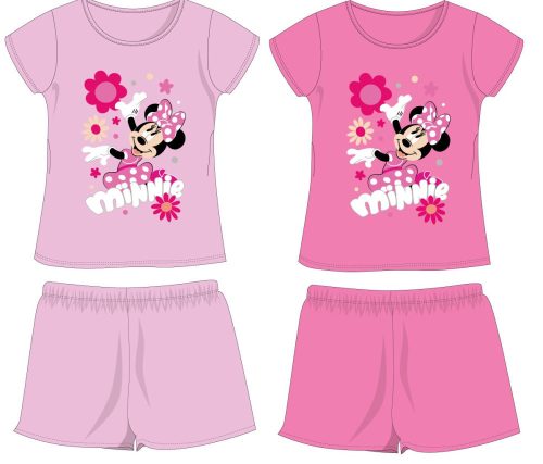 Disney Minnie Mouse cotton summer set - t-shirt-shorts set - pink - 122