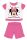 Disney Minnie Mouse summer short-sleeved baby pajamas - cotton jersey pajamas - pink - 80