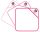 Disney Minnie Mouse hooded baby towel with embroidered pattern - 70 x 70 cm - pink