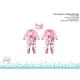 Disney Minnie Mouse baby onesie with bib - light pink-pink - for 0-1 month old baby