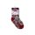 Non-slip children's plush socks - Minnie Mouse - full plush - Minnie head - gray - 27-30