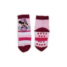 Non-slip children's plush socks - Minnie Mouse - full plush - light pink - 19-22