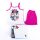 Minnie Mouse girl cotton pajamas - sleeveless pajamas - summer set - pink - 128