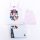 Minnie Mouse girl cotton pajamas - sleeveless pajamas - summer set - light pink - 128