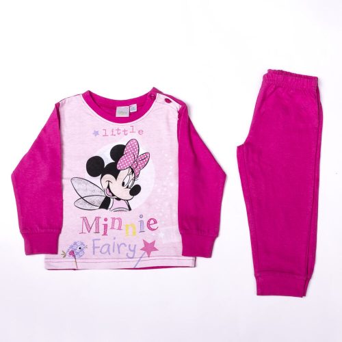 Long thin baby pajamas - Minnie Mouse - pink - 86