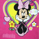 Téli pamut gyerek pizsama - Minnie egér - világosrózsaszín - 140