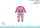 Disney Minnie Mouse baby onesie - light purple-purple - for 0-1 month old baby