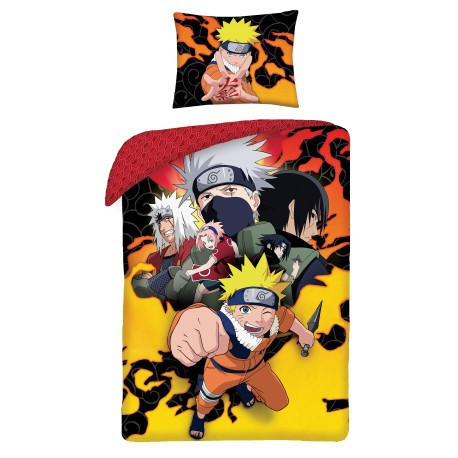 Naruto duvet cover set 140x200 cm, 70x90 cm