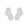100% cotton baby girl crochet ankle socks with bow decoration - vanilla - 18-19