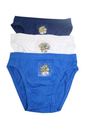 Cotton Boy underwear - 3-piece - Teenage Mutant Ninja Turtles - 122-128