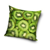 Kiwi pattern pillowcase 40x40 cm
