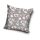 Flower pattern pillowcase 40x40 cm - gray