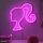 Barbie wall-mounted LED neon mood light
