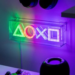 Playstation wall-mountable LED neon lighting