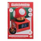 Super Mario gomba ébresztőóra éjszakai fénnyel