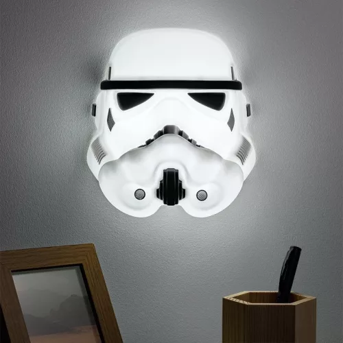 Star Wars Stormtrooper mask wall-mounted 3D lamp