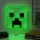 Minecraft Creeper falra szerelhető LED-es hangulatvilágítás