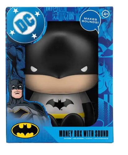 DC Comics Batman piggy bank with interactive sound