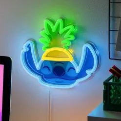   Lilo and Stitch pineapple hat Neon wall-mounted Led mood lighting