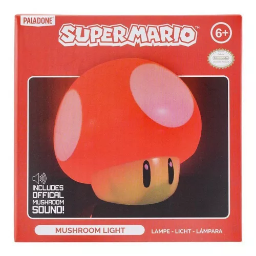Super Mario gomba lámpa