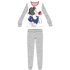   Disney Snow White women's thin cotton pajamas - jersey pajamas - light gray