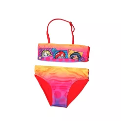Disney Princesses two-piece swimsuit for girls - red - 110