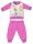 Disney Princesses winter thick baby pajamas - cotton flannel pajamas - dark pink - 80